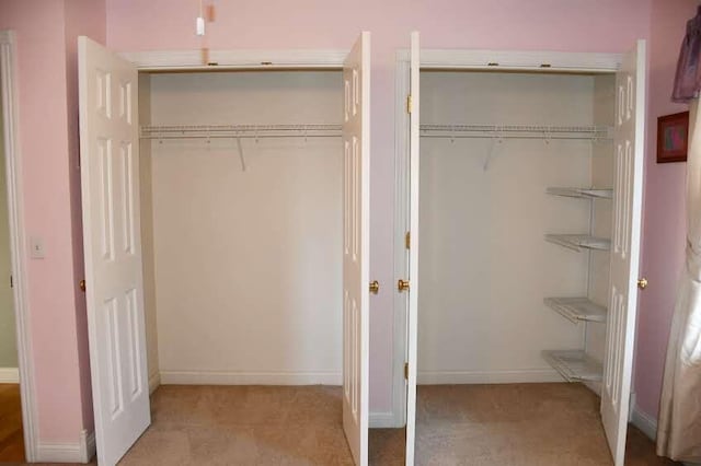 view of closet