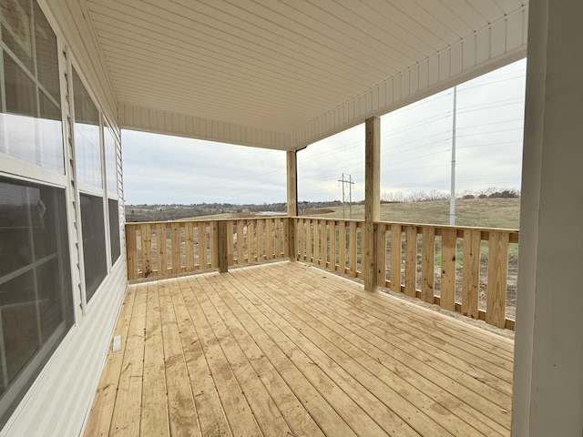 view of deck