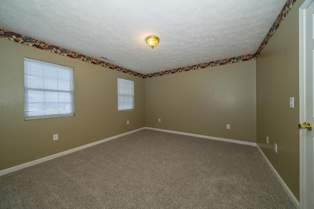 1280 Woodbury Loop, Morgantown, KY 42261 - carpeted spare room with a textured ceiling