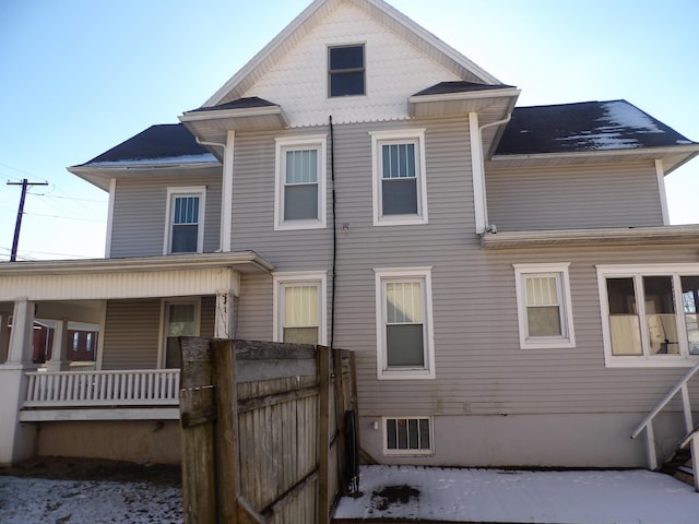 view of back of house