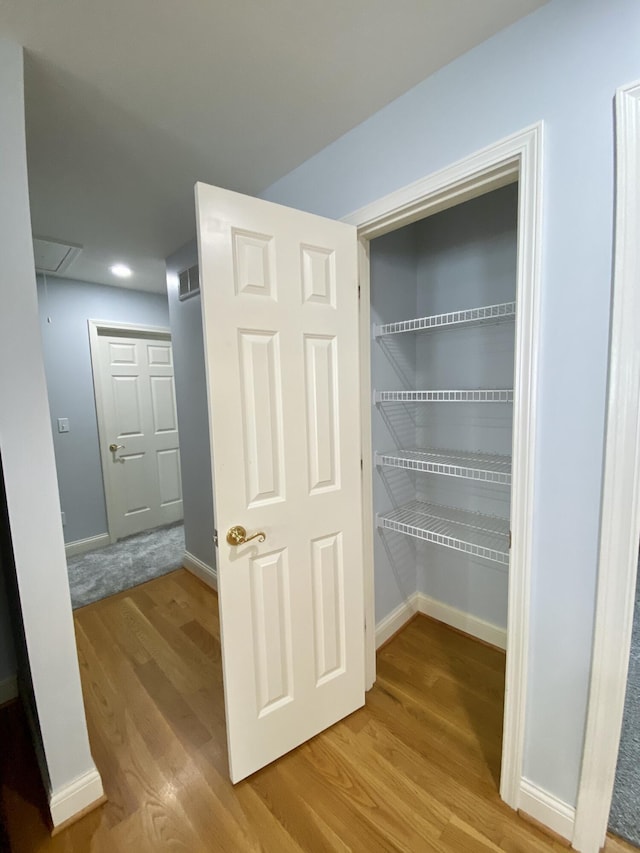 view of closet