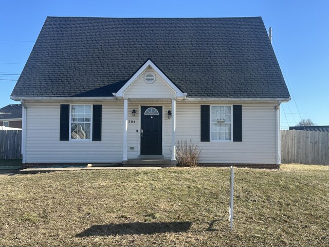 view of front of house