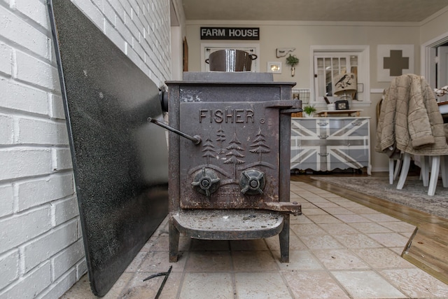 interior details featuring wood-type flooring