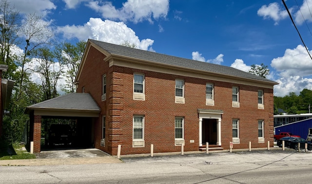 240 E Main St, Mount Vernon, KY 40456 - view of front of home with brick siding and a shingled roof