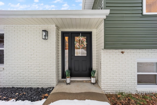 view of property entrance