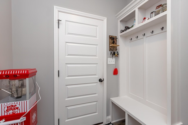 view of mudroom