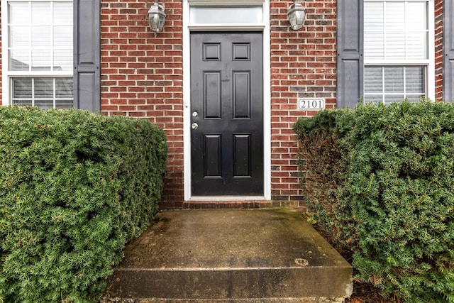 view of property entrance