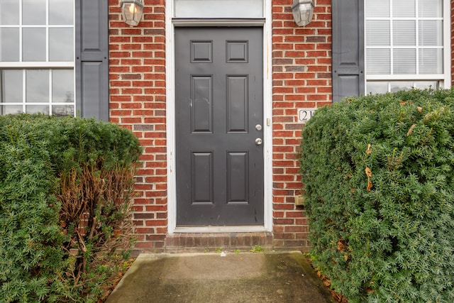 view of entrance to property