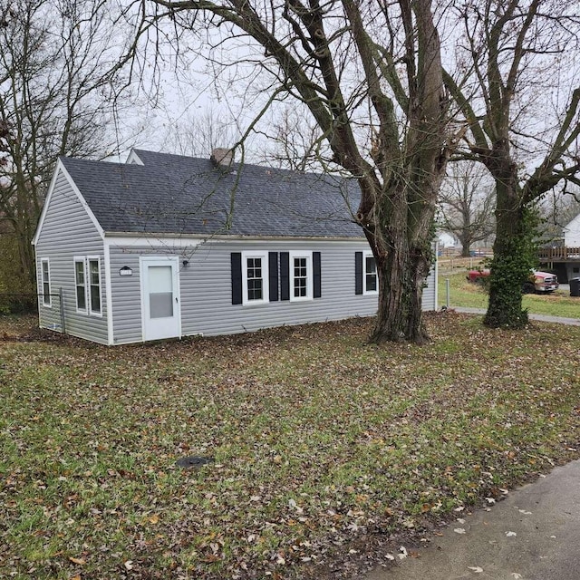 view of property exterior