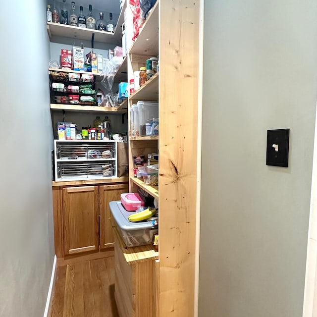 view of pantry