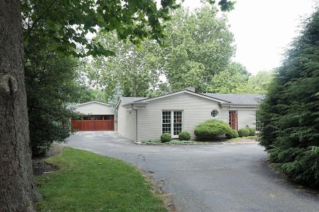 view of ranch-style house