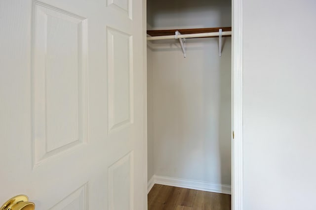 view of closet