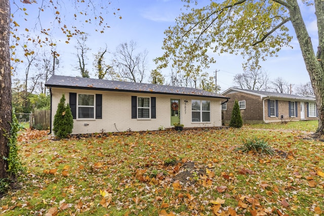 view of ranch-style house