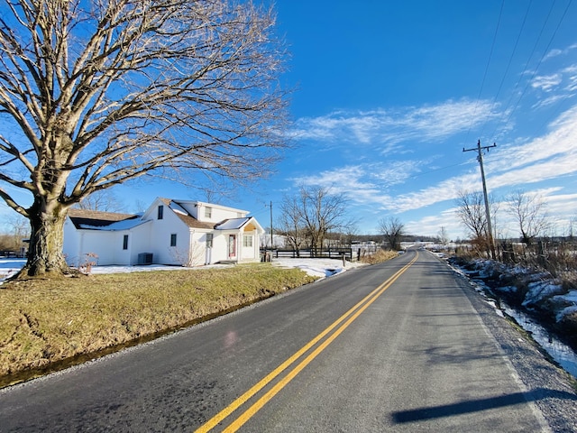 view of road