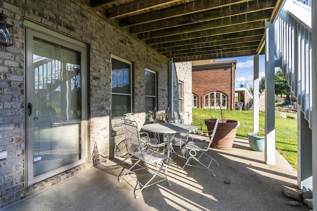 view of patio / terrace