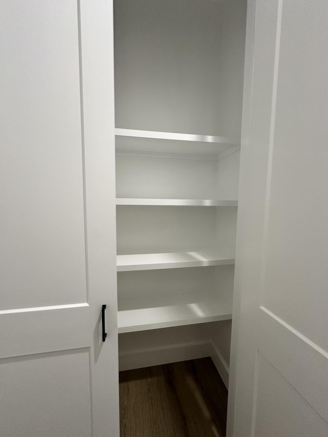 view of closet