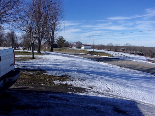 view of road