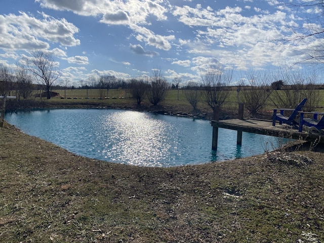 property view of water