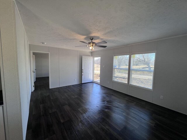 full bath with visible vents, toilet, shower / tub combination, wood finished floors, and vanity