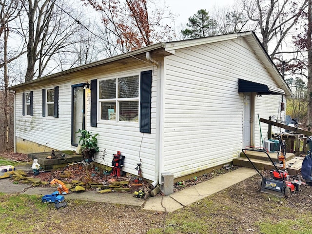 view of property exterior