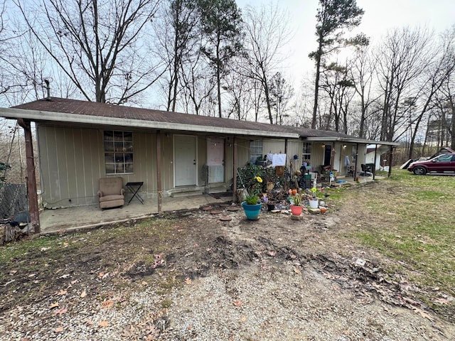 view of ranch-style home