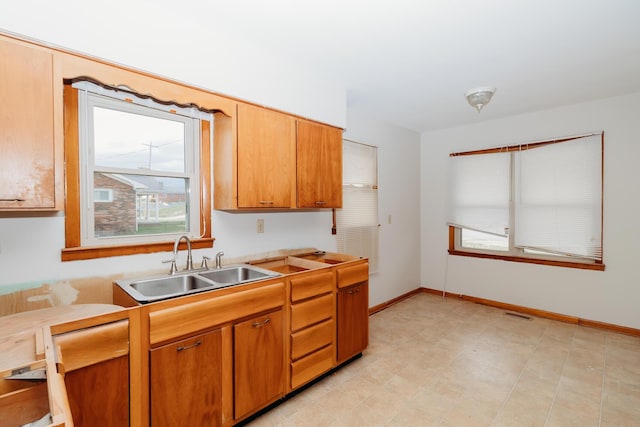 kitchen with sink