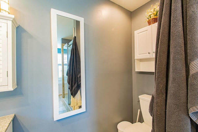half bath with toilet