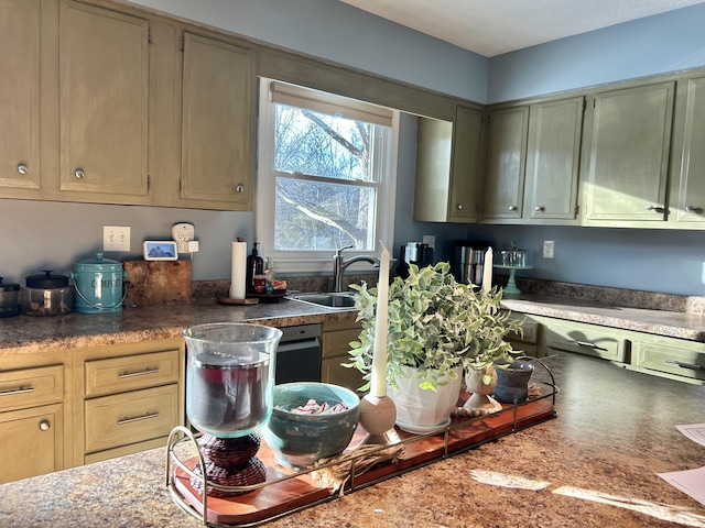 kitchen featuring sink