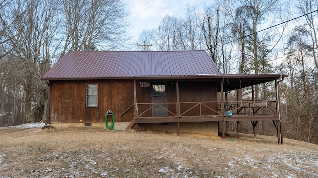 view of front of house