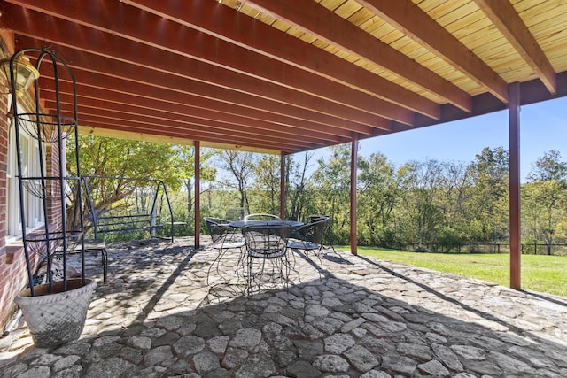 view of patio / terrace