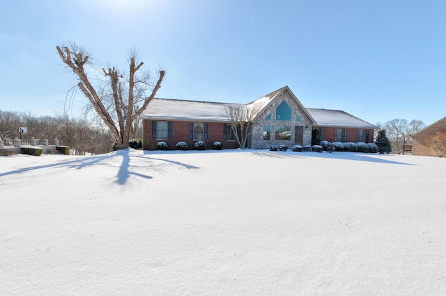 view of ranch-style house