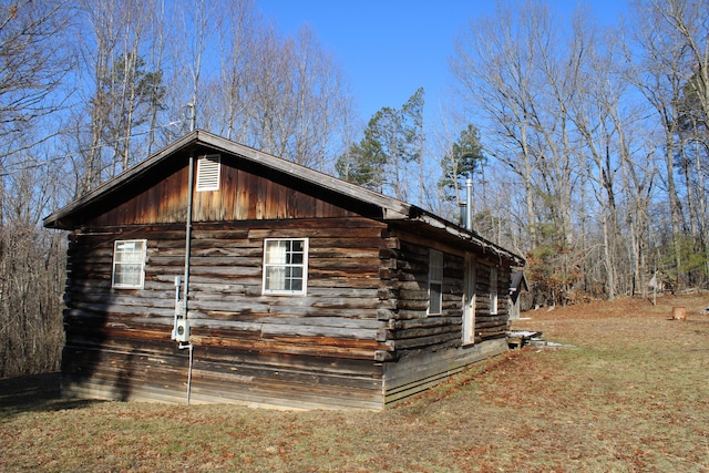 view of side of property