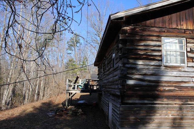 view of home's exterior