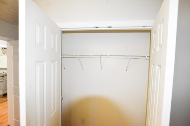 view of closet