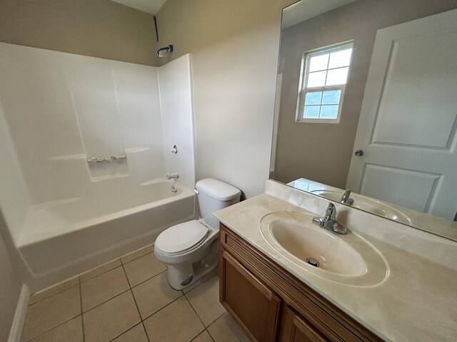 1465 Blaze Valley Rd, Somerset, KY 42501 - full bathroom featuring toilet, shower / bathtub combination, vanity, and tile patterned flooring