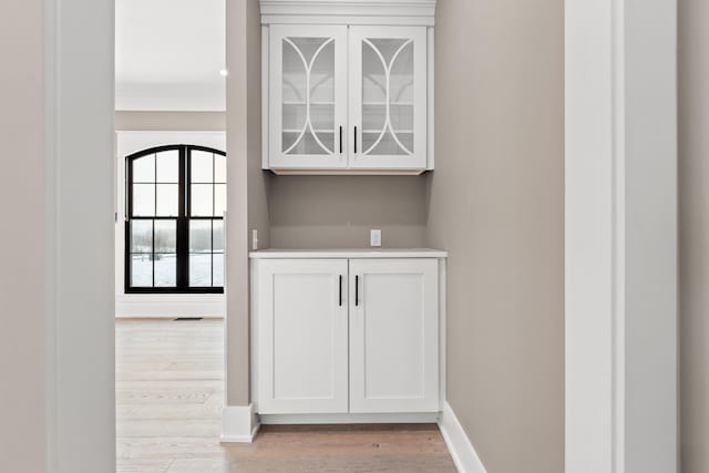 room details with wood-type flooring