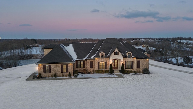 view of french provincial home