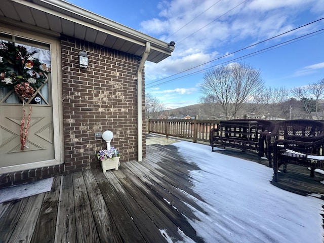 view of deck