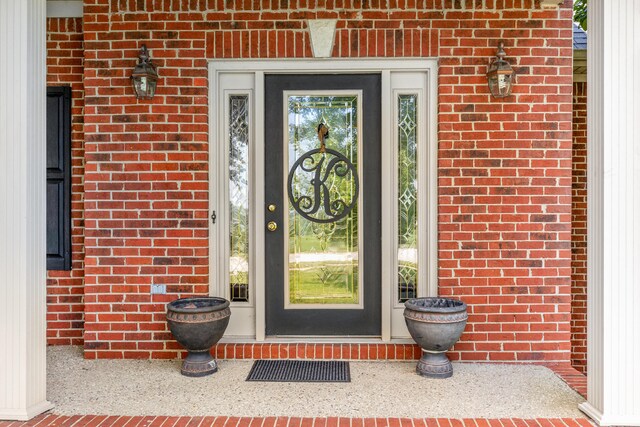 2040 Indigo Dr, Richmond, KY 40475 - doorway to property featuring brick siding