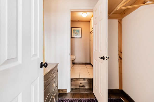 489 Sally J Rd, Mount Vernon, KY 40456 - bathroom with vanity, toilet, and wood finished floors