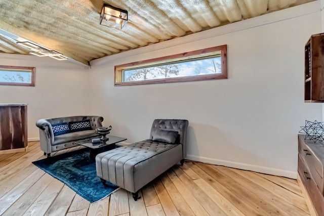 489 Sally J Rd, Mount Vernon, KY 40456 - sitting room featuring healthy amount of natural light, light wood-type flooring, and baseboards