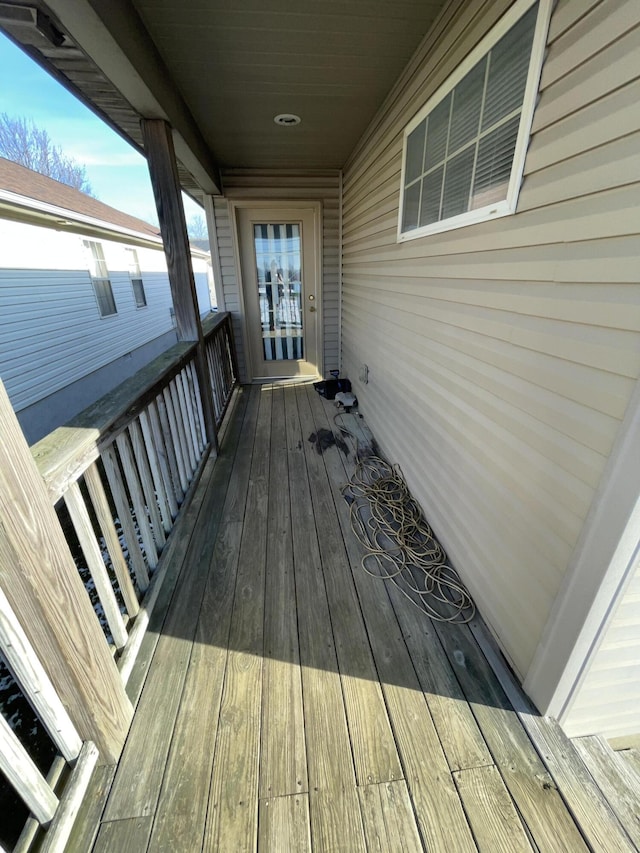 view of deck