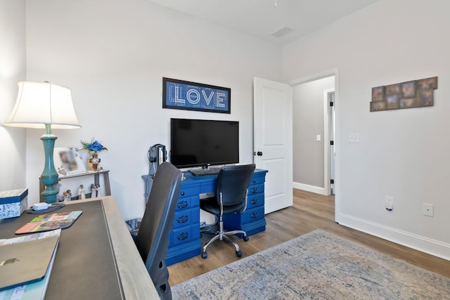 288 Liam Way, Paint Lick, KY 40461 - office with wood finished floors and baseboards