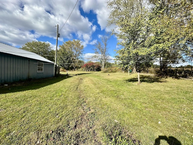 view of yard