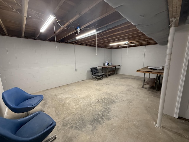 106 Liberty Ave, Berea, KY 40403 - view of unfinished basement