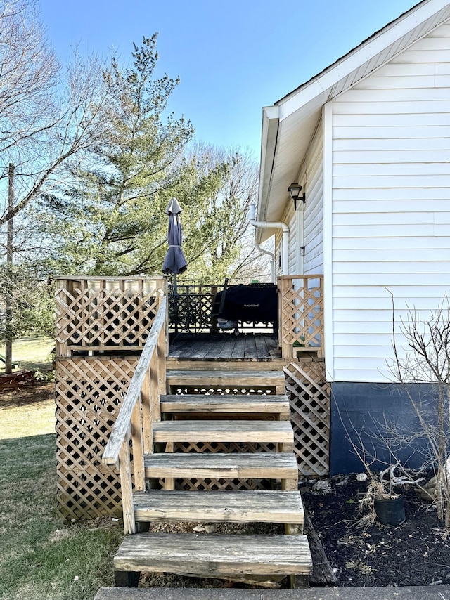 428 Columbia Ave, Monticello, KY 42633 - view of deck