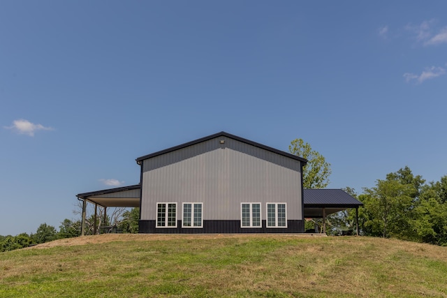 1473 Baker Ridge Rd, Willisburg, KY 40078 - view of side of property featuring a yard