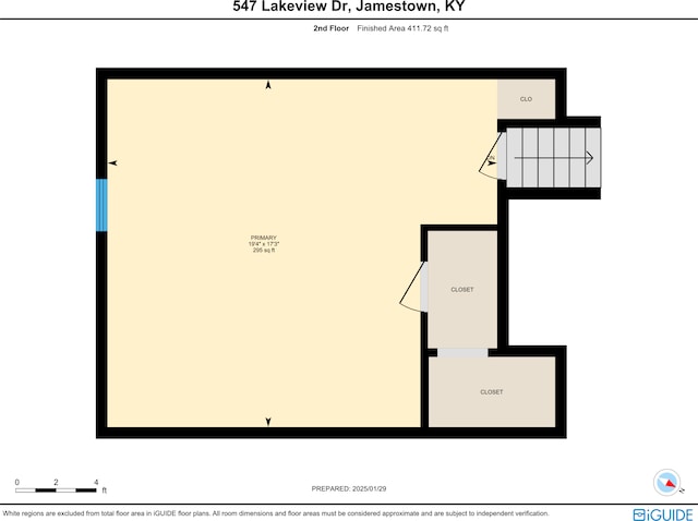 547 Lakeview Dr, Jamestown, KY 42629 - floor plan / room layout