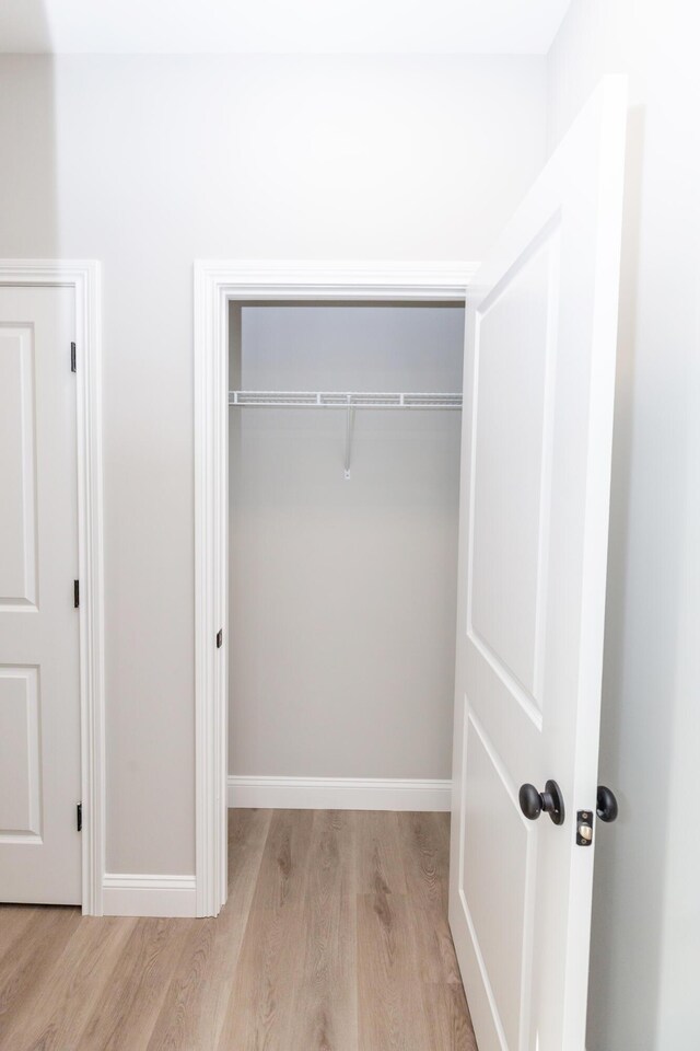 view of closet