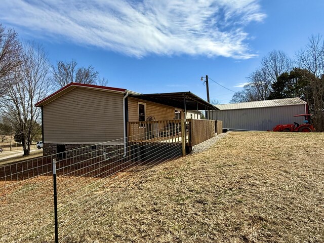 view of front of home with covered porch